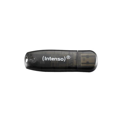 Intenso 16GB Rainbow Line USB 2.0 memorijski stick - crni slika 1