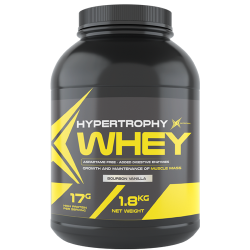 HYPERTROPHY WHEY 1800GR - X NUTRITION -  Bourbon Vanilla slika 1