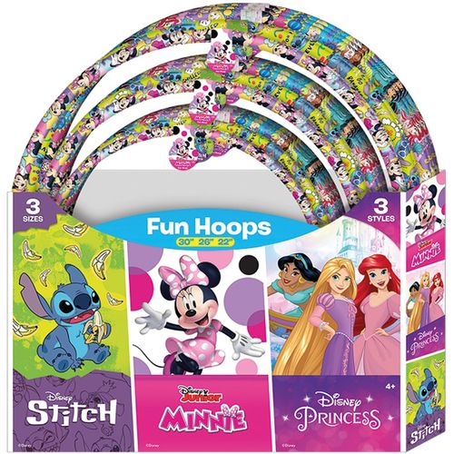 Hula-Hoop obruč, Disney, 56, 66, 76 cm, sorto slika 3