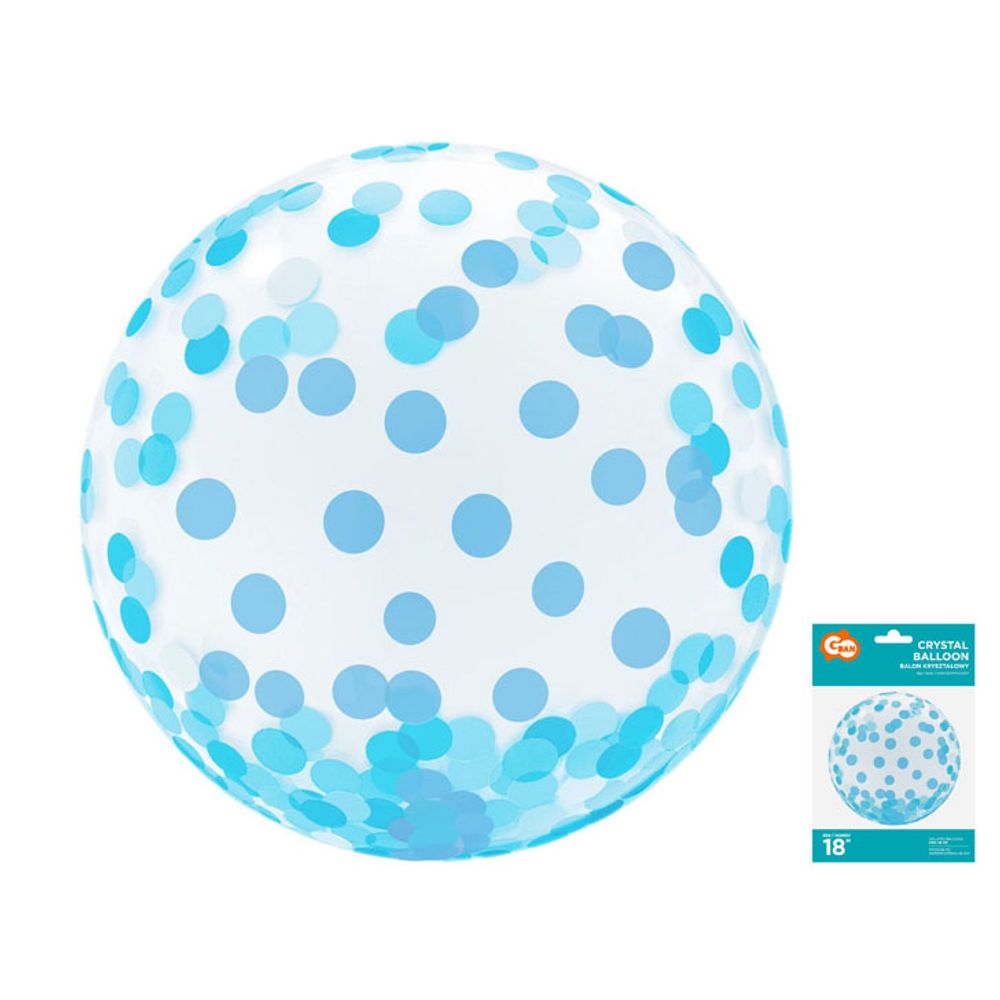 KR-18NG Balon sa plavim kofetama 45cm slika 2