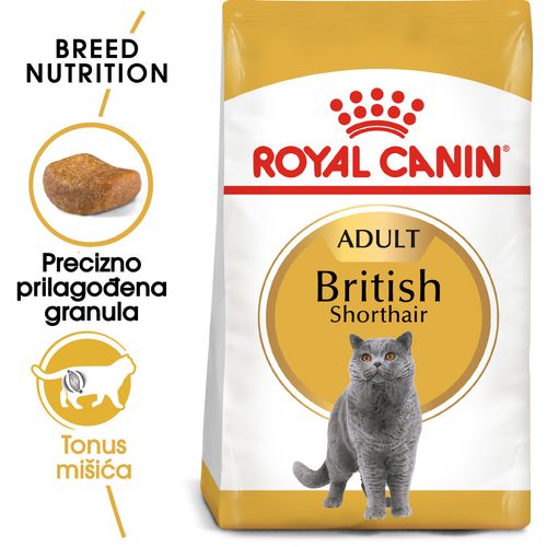 ROYAL CANIN FBN British Shorthair, potpuna i uravnotežena hrana za odrasle mačke, specijalno za britanske krtkodlake mačke starije od 12 mjeseci, 400 g slika 6