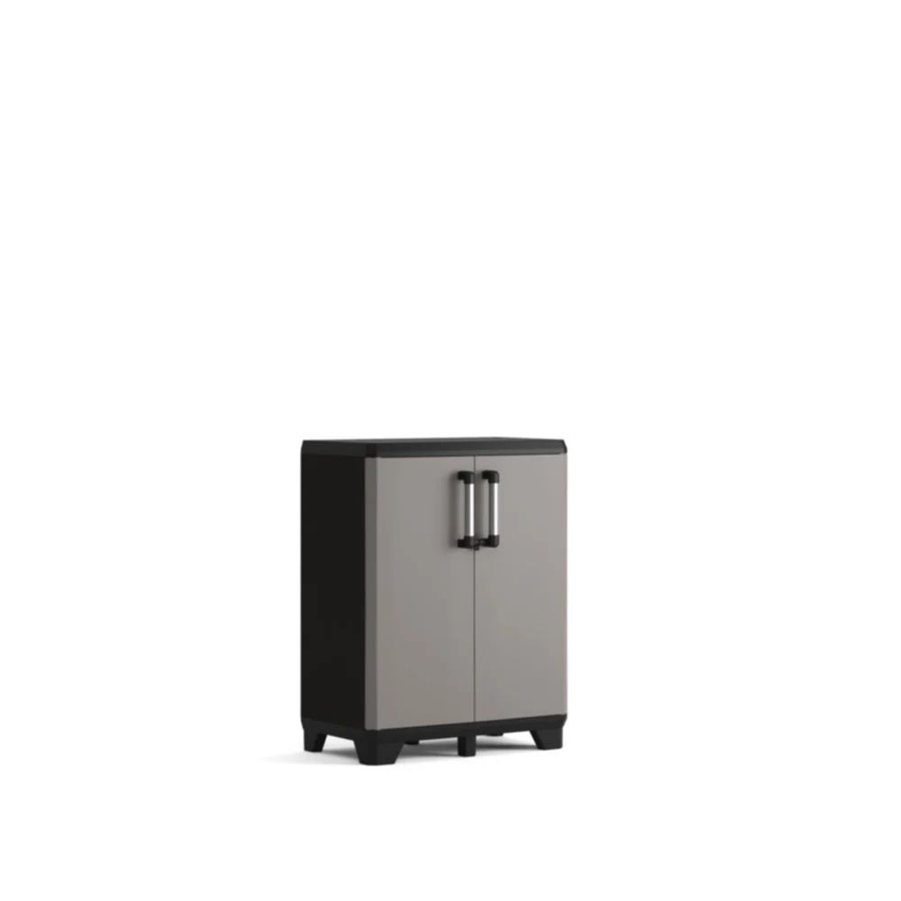 Keter Ormar 68x39x90 sivocrni niski PVC PRO slika 1