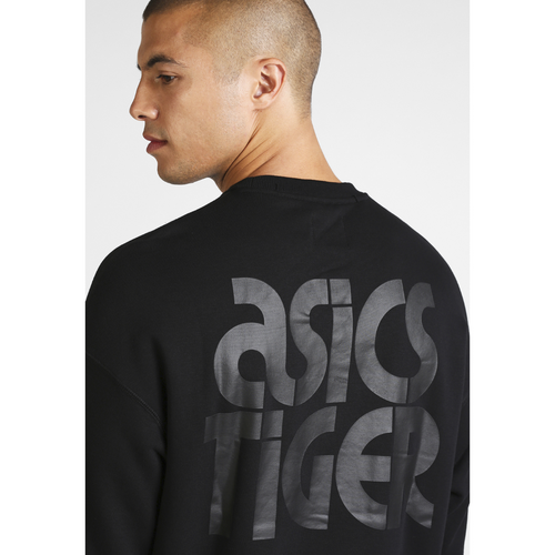 ASICS Muški duks Bl Sweat Crew crni slika 3