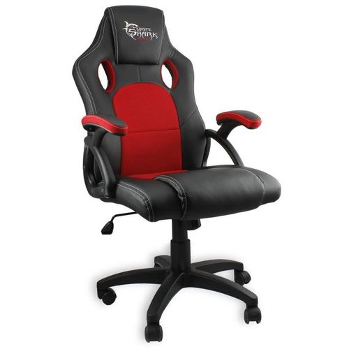 White Shark GAMING STOLICA KINGS THRONE Black/Red slika 1