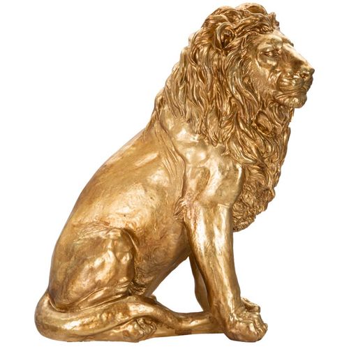 Mauro Ferretti Dekoracija GOLD LION cm 67X36,5X80 slika 2