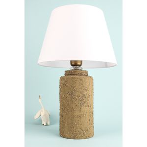 YL703 Bež i Bijela Stočna Lampa