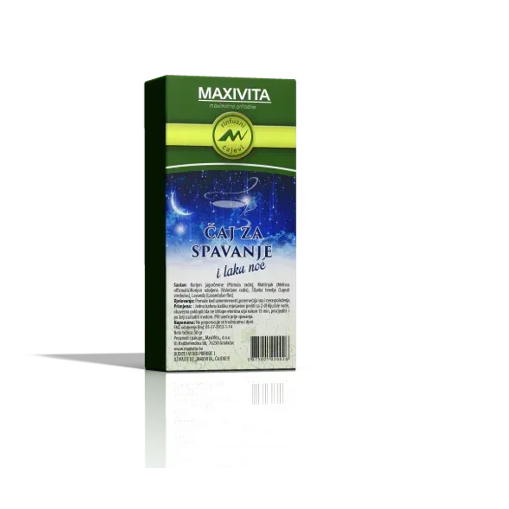 Maxivita Čaj za spavanje i laku noć 50 g slika 1