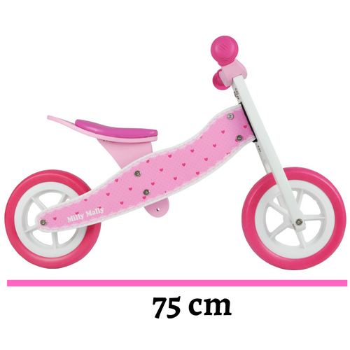 Milly Mally 2u1 tricikl bez pedala srca slika 6