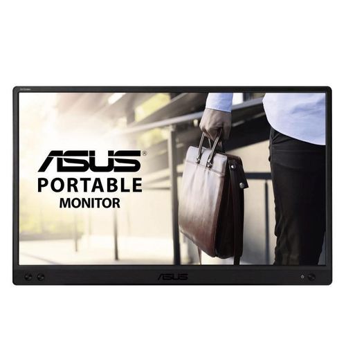 Asus monitor ZenScreen MB166C 15.6" IPS 1920x1080 60Hz 5ms GtG USB C prenosni crna slika 1