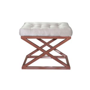 Capraz - Copper, White Copper
White Pouffe