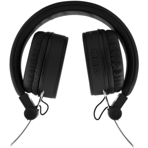 STREETZ Slušalice BT200 Naglavne Sklopive Bluetooth, 3.5 mm utor, CRNE slika 7
