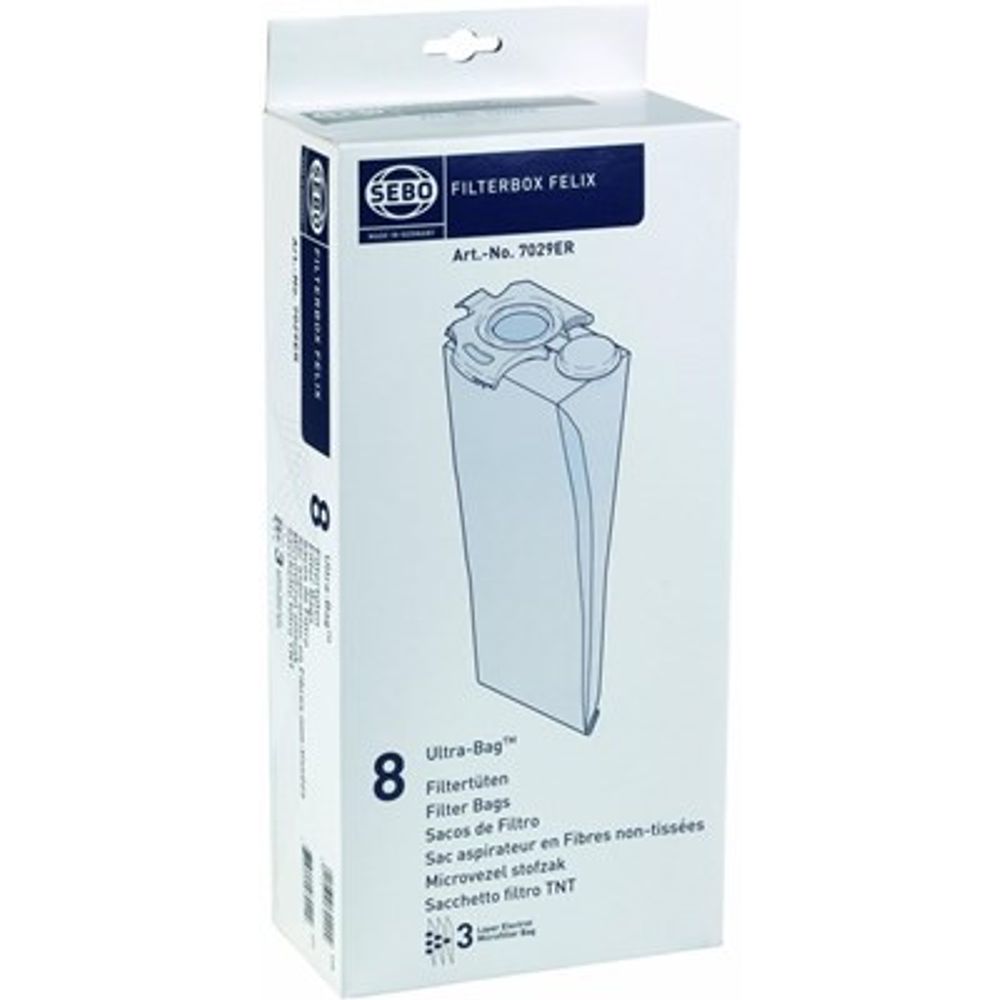 Vrećice za SEBO 7029ER / Felix / Dart 1,2,3,4 slika 2