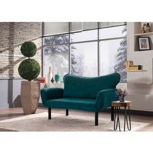 Atelier Del Sofa Chatto - Petrol Blue Petrol Blue 2-Seat Sofa-Bed