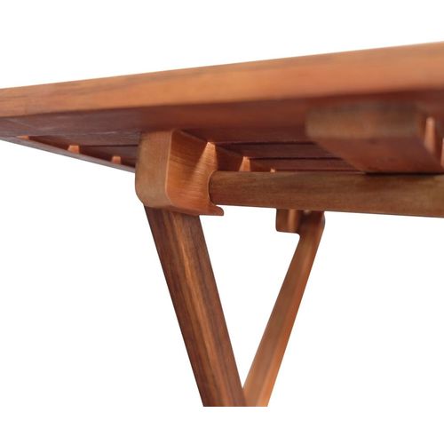 Bistro stol 46 x 46 x 47 cm masivno bagremovo drvo slika 24