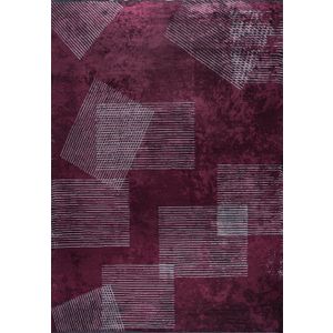 Tepih MATRIX DARK DAMSON, 200 x 250 cm