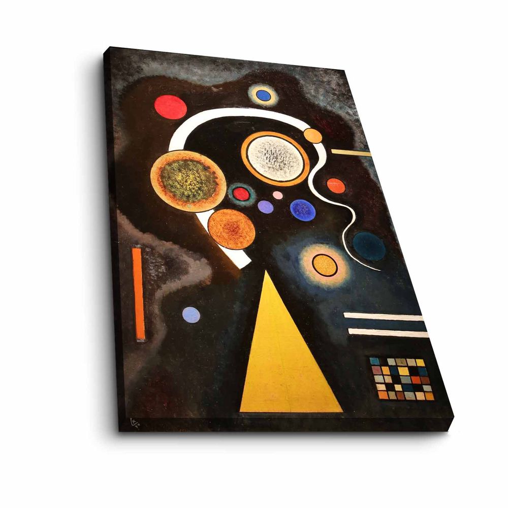 Dekorativna Slika na Platnu 'Kandinsky Inspiracija' 45x70 cm slika 2