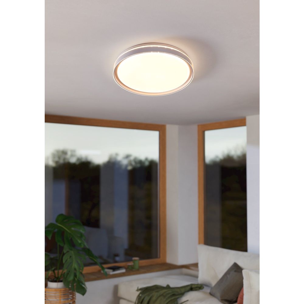 Eglo stropna rasvjeta seluci led 4x10w 3000-6500k 4600lm bijelo/bijelo, prozirno slika 2