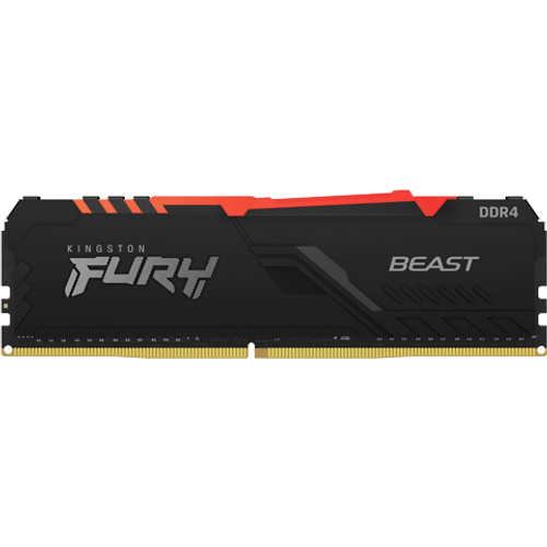 RAM DDR4 Kingston 16GB PC3200 KF432C16BB1A/16 Fury Beast RGB slika 1