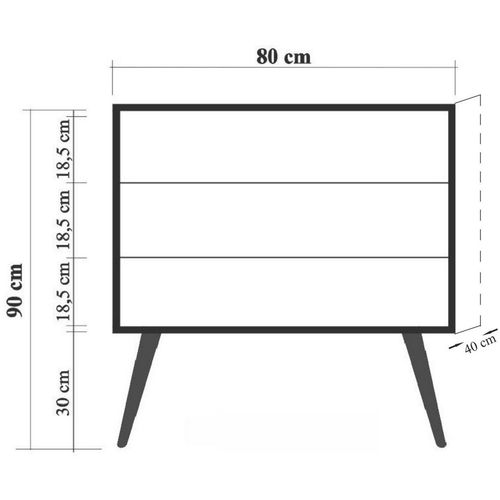 City Trio Colorblock Multicolor Dresser slika 4