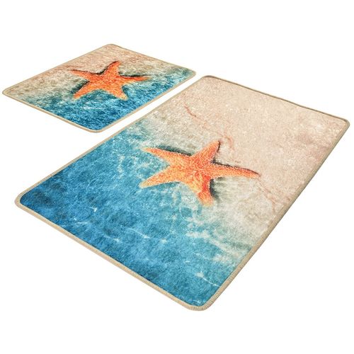 Stella Multicolor Bathmat Set (2 Pieces) slika 2