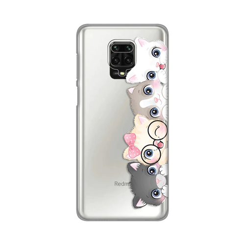 Torbica Silikonska Print Skin za Xiaomi Redmi Note 9 Pro/Note 9 Pro Max/Note 9S Cats slika 1