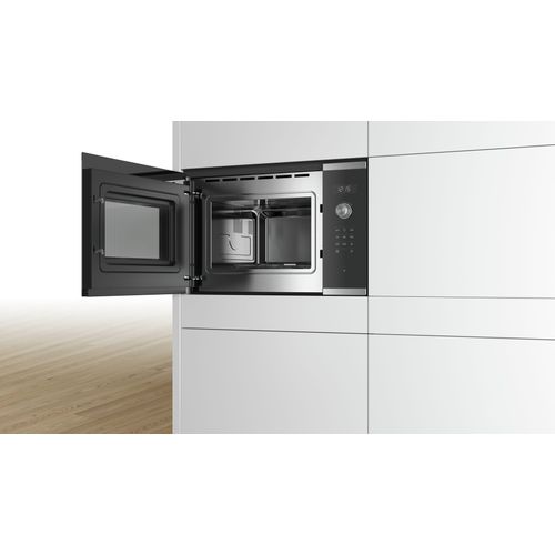 BOSCH mikrovalna Serie 6| INOX, 900W, Autopilot 7, 25L, Lijevo otvaranje, CN slika 2