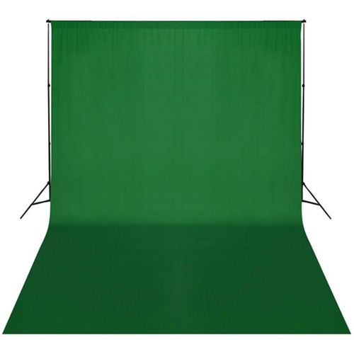 Pozadinski sustav s potporom 300 x 300 cm zeleni slika 2