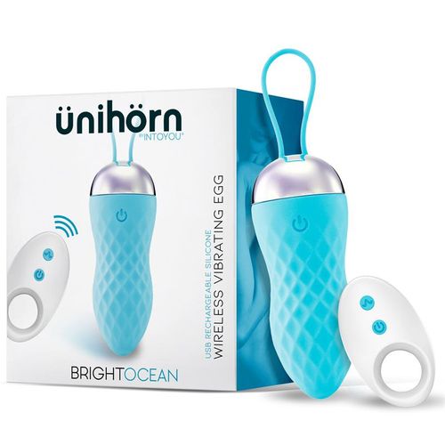 Unihorn Brightocean Egg vibrator tirkizni slika 1