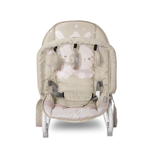 LORELLI njihalica za bebe Eliza, Beige Bunnies slika 2