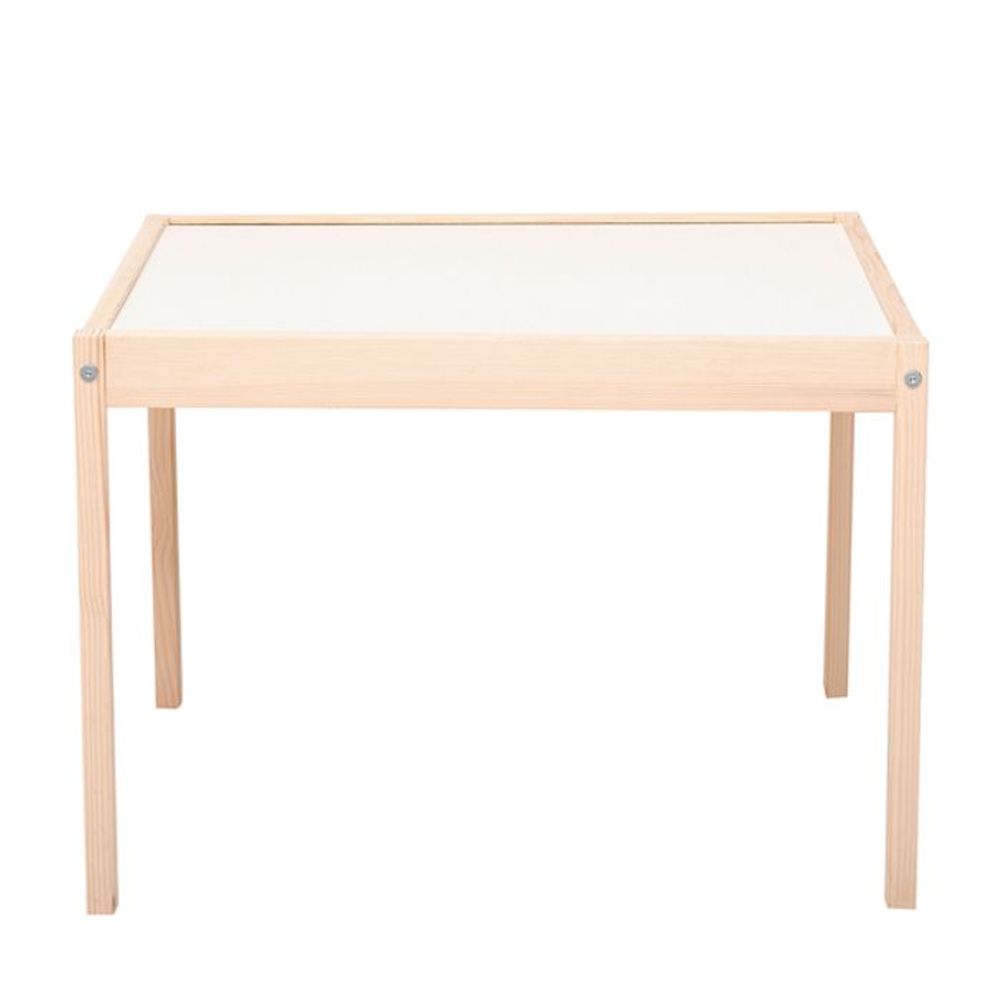 Kukka Drveni sto i stolice za djecu, Natural/Bijela slika 3
