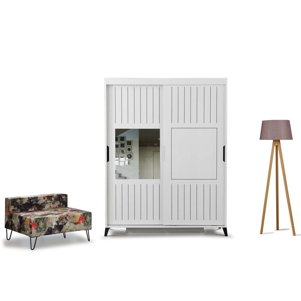Pasific Home Fuga 130 - Bijela Garderoba slika 1