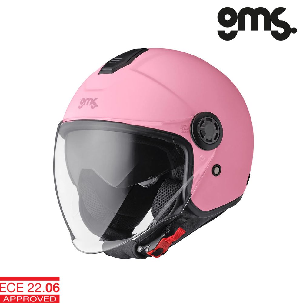 Otvorena – jet kaciga za motor GSM Gelato – Roza vel.L slika 1