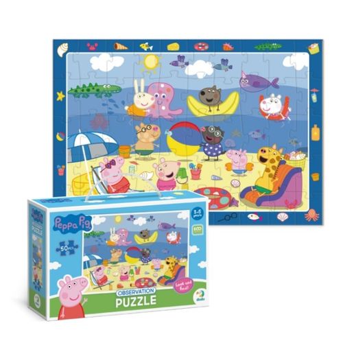 Dodo Puzzle Peppa Prase,Letnji Odmor 50 Kom slika 1