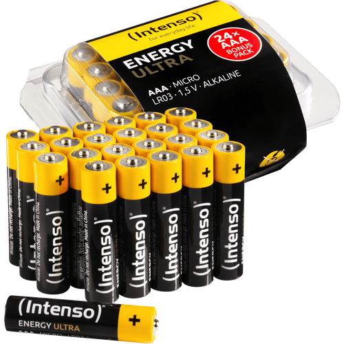 (Intenso) Baterija alkalna, AAA LR03/24, 1,5 V, blister  24 kom - AAA LR03/24 slika 3