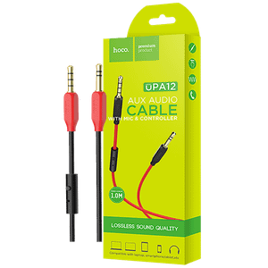 hoco. Audio kabl 3.5 mm sa mikrofonom, dužina 1.0 metar - UPA12 AUX MIC