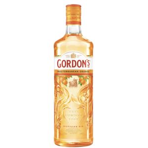 GORDONS mediterian orange gin 40% alc,  1l 