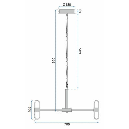 TOOLIGHT LED stropna svjetiljka Moderna App770-6c slika 15