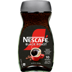 Nescafé Instant kava Black Roast staklenka 200g