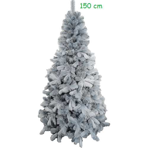 Umjetno božićno drvce – EMILI siva – 150cm slika 1