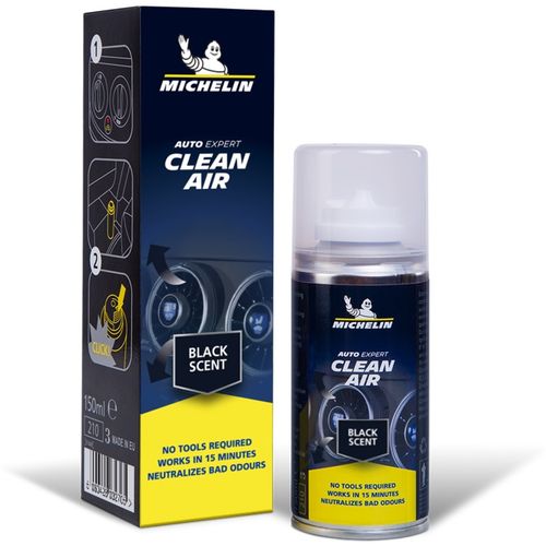 Michelin - Sredstvo za čišćenje klima sprej Black 150ml - pročišćavanje vazduha slika 1