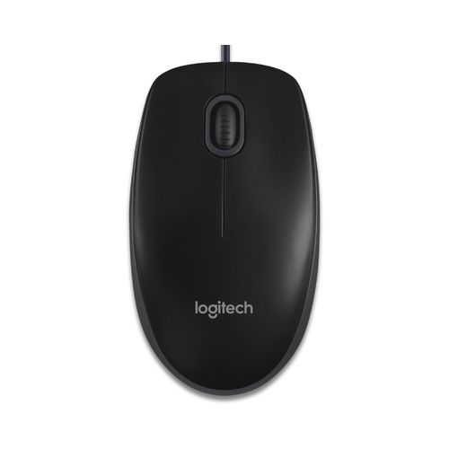 LOGITECH B100 Optical USB crni miš slika 2