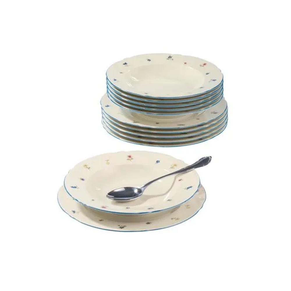 Seltmann Set tanjura 12/1 Marieluise Streublume 001.727513 slika 1