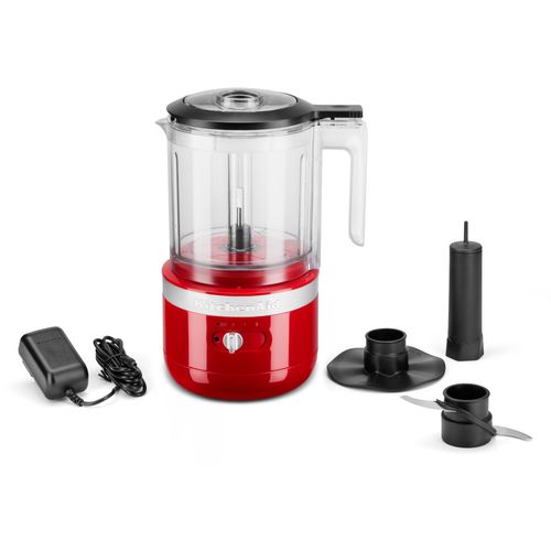 KitchenAid bežična sjeckalica hrane empire red 1.19L 5KFCB519EER slika 3