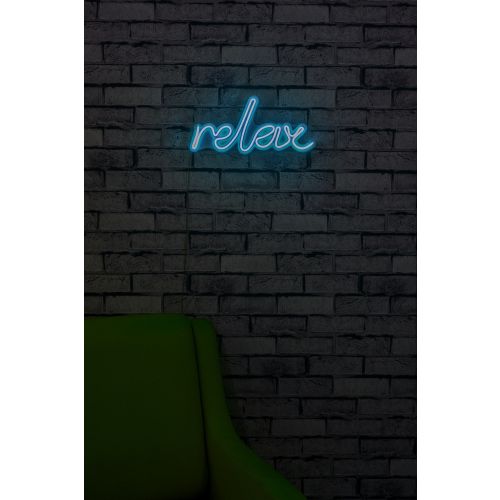 Wallity Ukrasna plastična LED rasvjeta, Relax - Blue slika 13