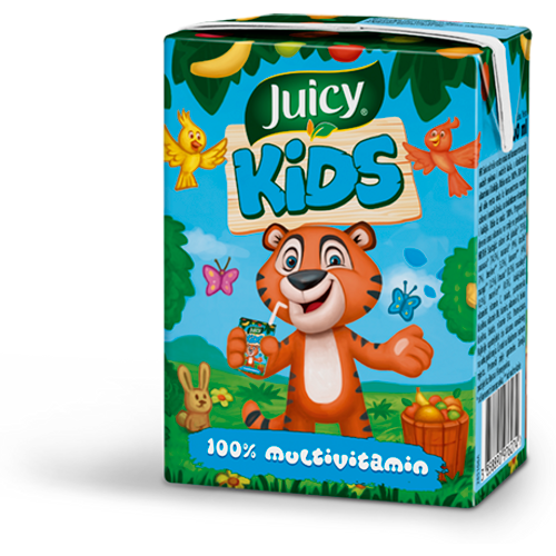 Juicy Kids 100% multivitamin  0,2 l slika 1