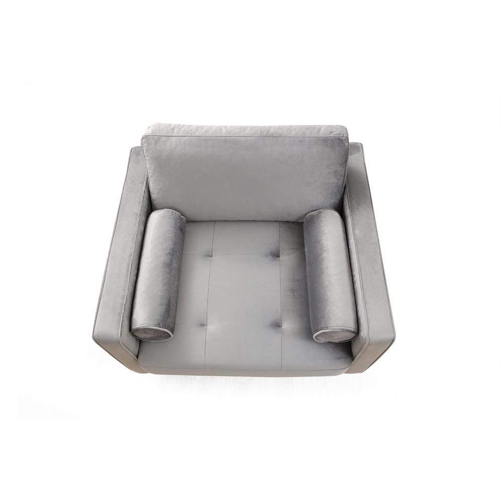 Rome - Svijetlo Siva Wing Chair slika 7