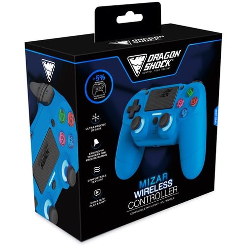 DRAGONSHOCK MIZAR WIRELESS CONTROLLER BLUE PS4, PC, MOBILE slika 3