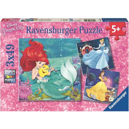 Ravensburger Puzzle avantura princeza 3x49kom slika 1