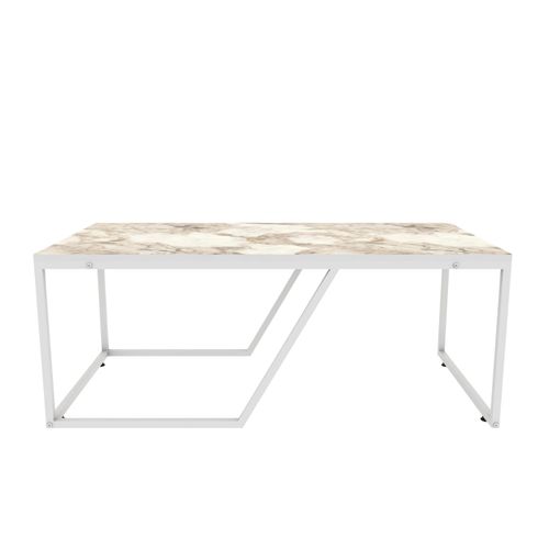 Wendy - White White Coffee Table slika 5