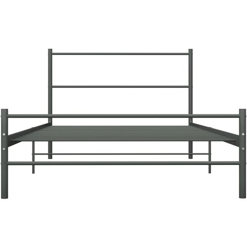 Okvir za krevet sivi metalni 100 x 200 cm slika 20